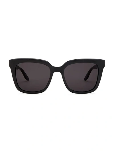 Barton Perreira Bolsha Rectangle Gradient Sunglasses In Black