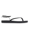 ANCIENT GREEK SANDALS WOMEN'S PLAGE BRAIDED LEATHER THONG SANDALS,400013209950
