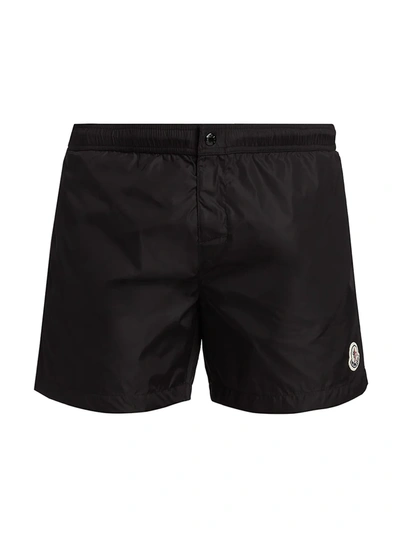 Moncler Mare Swim Trunks In Black