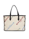 GIVENCHY WOMEN'S MEDIUM BOND CANVAS TOTE,0400013048216