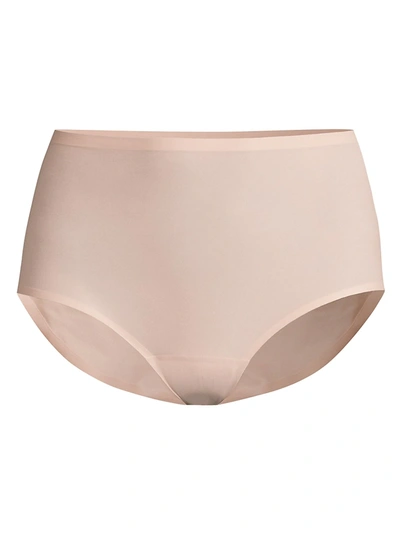 Chantelle Women's Soft Stretch One Size Seamless Hi Waist Thong Underwear 1069, Online Only In Rose
