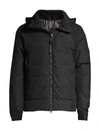 Canada Goose Men's Hybridge Base Matte Finish Down Jacket In Black