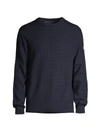 Canada Goose Paterson Ribbed Wool Sweater In Navy