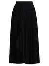 CO WOMEN'S ESSENTIALS ELASTIC-WAIST PLEATED SKIRT,400013277398