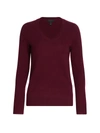 SAKS FIFTH AVENUE COLLECTION CASHMERE V-NECK SWEATER,400012415148