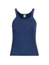 RE/DONE WOMEN'S THE RIBBED TANK,0400099217111