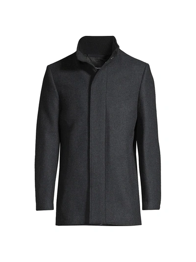 Theory Men's Clarence Wool-cashmere Coat In Champagne