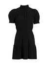 ALICE AND OLIVIA WOMEN'S VIDA PUFF-SLEEVE MINI DRESS,400013157231