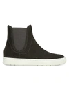 VINCE NIRA HIGH-TOP SUEDE SLIP-ON trainers,0400012831442