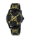 GUCCI G-TIMELESS RUBBER STRAP WATCH,0400095577119