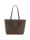 LOEWE SMALL ANAGRAM LEATHER TOTE,400013268465