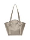 CHLOÉ SMALL DARRYL LEATHER TOTE,400013289493