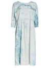 RACHEL COMEY OUST PRINTED POPLIN SHIFT DRESS,400013301416