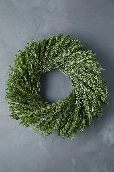 Terrain Fresh Rosemary Wreath In Green