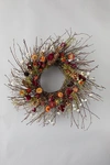 Terrain Birch + Preserved Ammobium Wreath In Purple