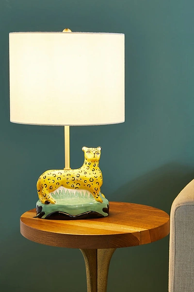 Art Knacky Cheetah Table Lamp In Assorted