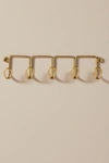 Anthropologie Chambliss Hook Rack In Brown