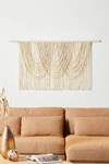 Anthropologie Paige Wall Hanging In White
