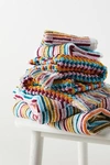 ANTHROPOLOGIE RAINBOW TOWELS, SET OF 6 BY ANTHROPOLOGIE IN ASSORTED SIZE SET OF 6,58705252