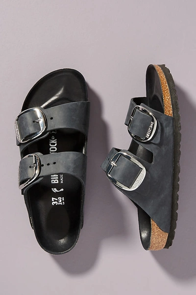 Birkenstock Arizona Big Buckle Sandals In Black