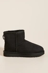 Ugg Classic Mini Ii Shearling Boots In Black