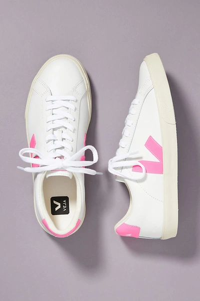 Veja Esplar Low-top Sneakers In Pink