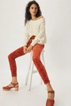 Pilcro And The Letterpress Pilcro High-rise Button-fly Skinny Corduroy Pants In Assorted