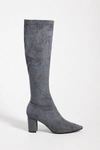 Silent D Comess Knee-high Boots In Grey