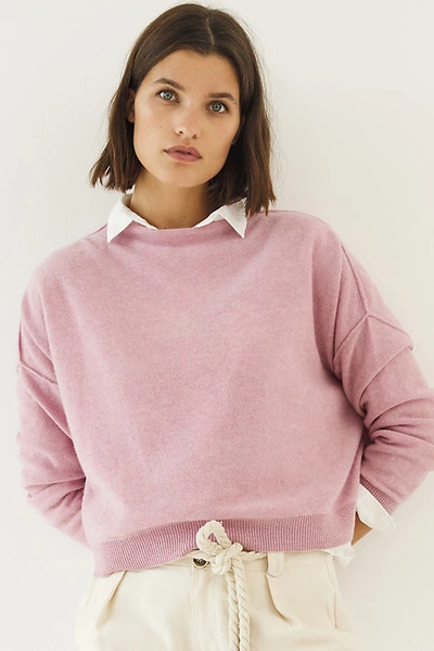 Pilcro And The Letterpress Alani Cashmere Mock Neck Sweater In