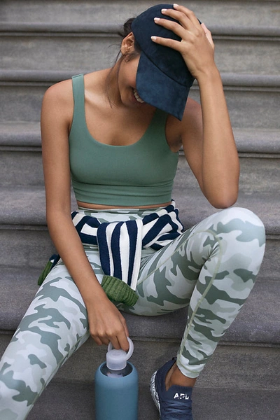 All Fenix Olive Cropped Tank In Green