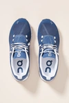 On Women's Cloud Low Top Running Sneakers In Blue