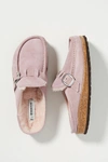 Birkenstock Buckley Genuine Shearling Mule In Purple