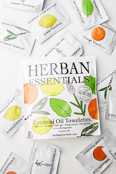 Herban Essentials Towelettes In Assorted