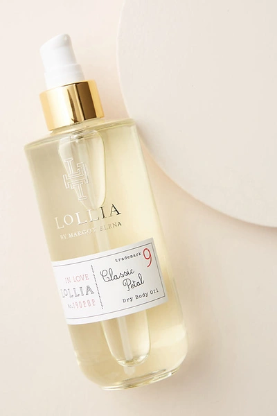 Lollia Dry Body Oil In Beige