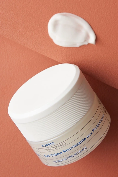 Korres Greek Yoghurt Nourishing Probiotic Gel-cream 1.35 oz/ 40 ml In White