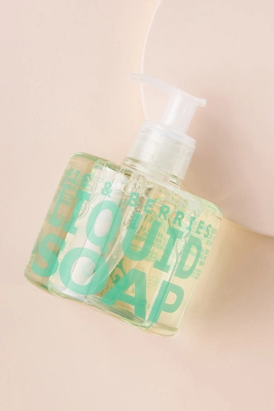 Eau D'italie Liquid Soap In Green