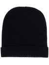 N•PEAL KNITTED CASHMERE BEANIE