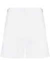 Orlebar Brown Bulldog Buckle Detailed Swim Shorts In White