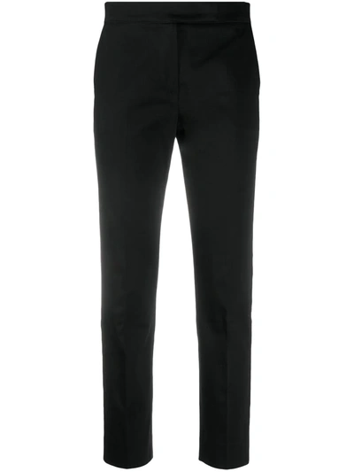 Max Mara Tapered-leg Tailored Trousers In Black