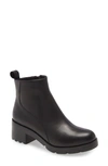 Camper Wanda Bootie In Black Leather
