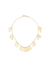 ISABEL MARANT ISABEL MARANT WOMEN'S GOLD METAL NECKLACE,RC019220A005B12DO UNI