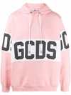 GCDS GCDS MEN'S PINK COTTON SWEATSHIRT,CC94M02101306 XL