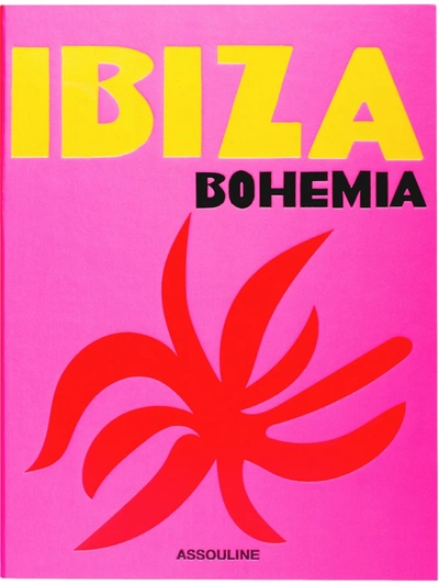 Assouline Ibiza Bohemia By Maya Boyd And Renu Kashyap Hardcover Book In Fuchsia