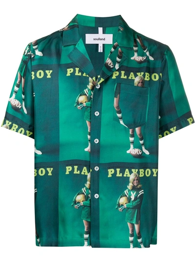 SOULLAND ORSON PLAYBOY SHIRT 