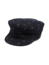 BONPOINT CHERRY-PRINT FLAT CAP