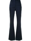 Altuzarra Serge Mid-rise Flared Jeans In Blue