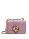 DOLCE & GABBANA SMALL DEVOTION CROSSBODY BAG