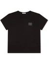 DOLCE & GABBANA LOGO-TAG COTTON T-SHIRT