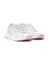 Dolce & Gabbana Low-top Lace-up Sneakers In White
