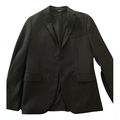 Pre-owned Fendi Black Wool Jacket